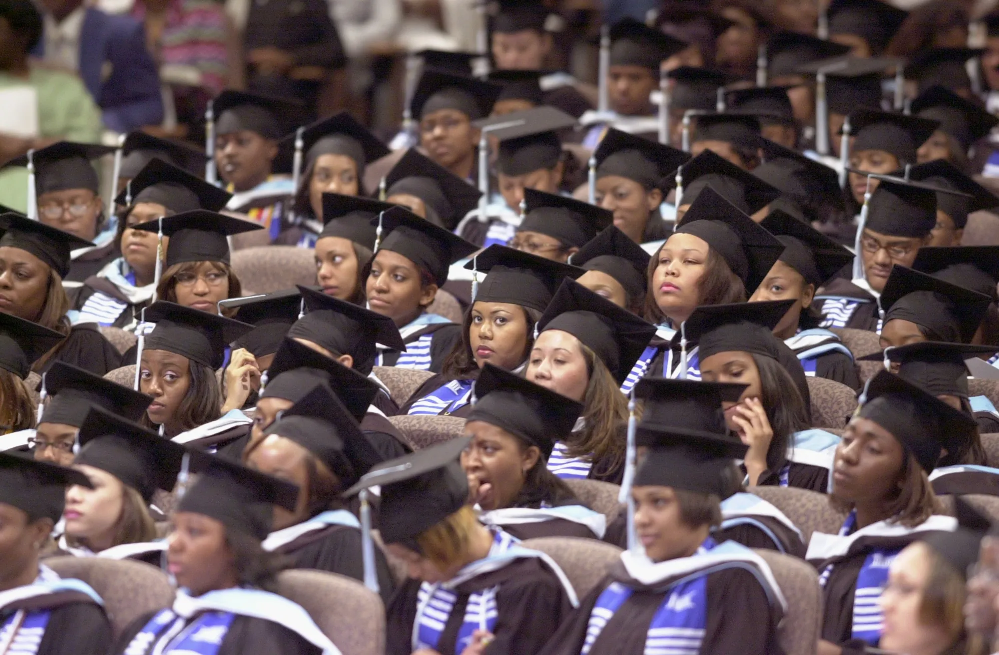 Even when Black Americans graduate from top colleges and get higher-paying jobs, their differences in wealth make it much harder to pay off student debt.&nbsp;