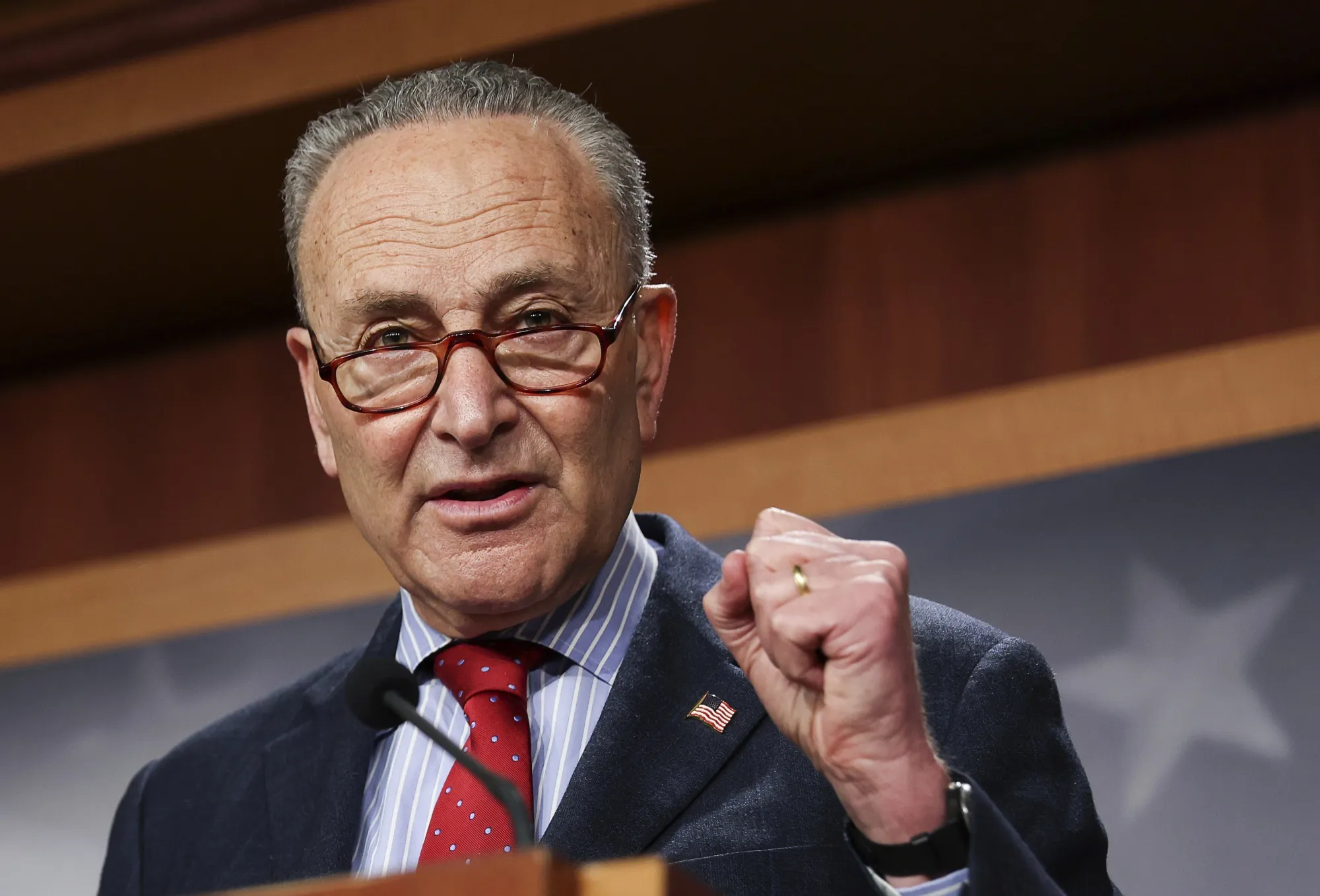 Senate Majority Leader Chuck Schumer