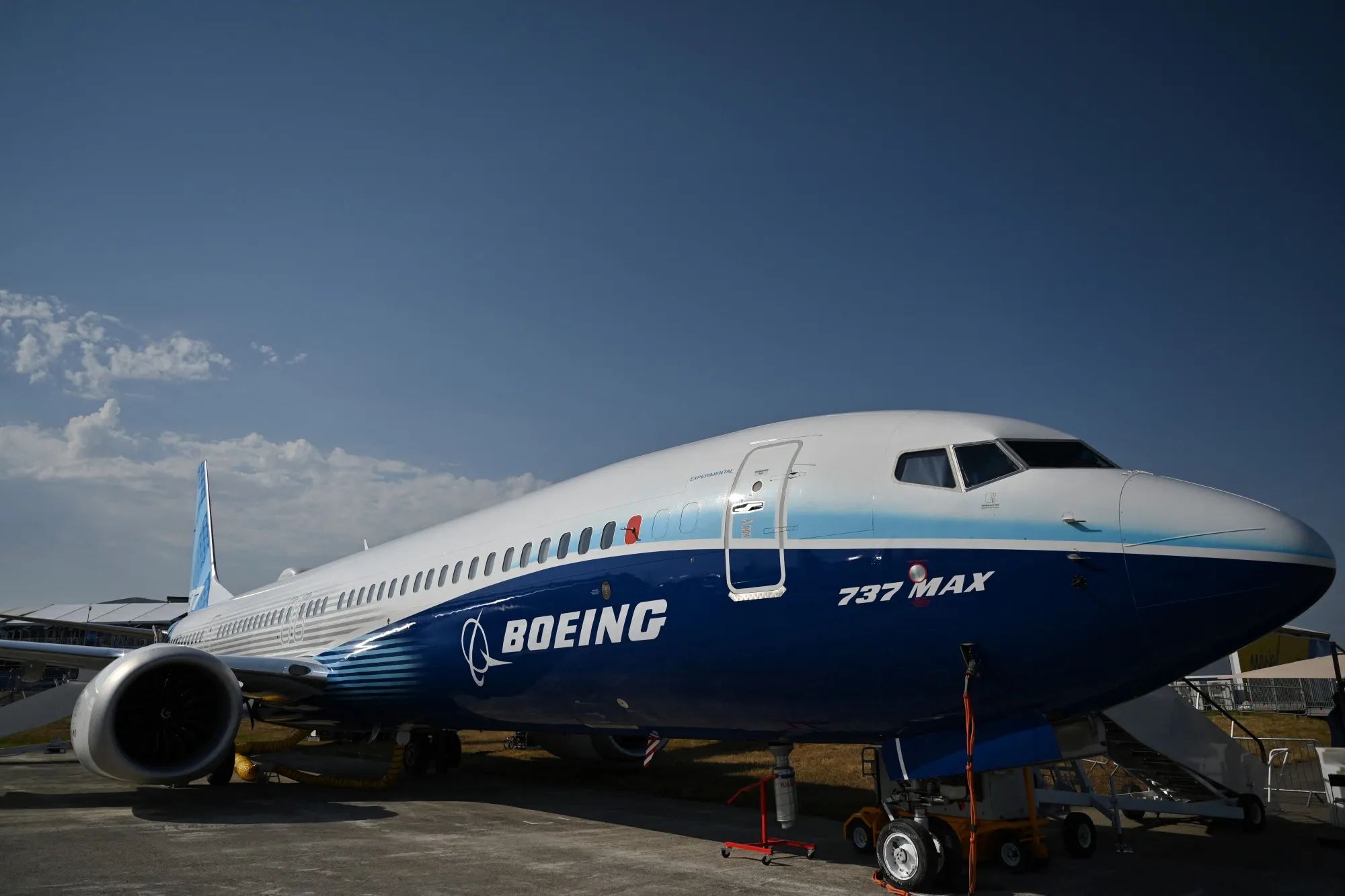 A Boeing 737 Max