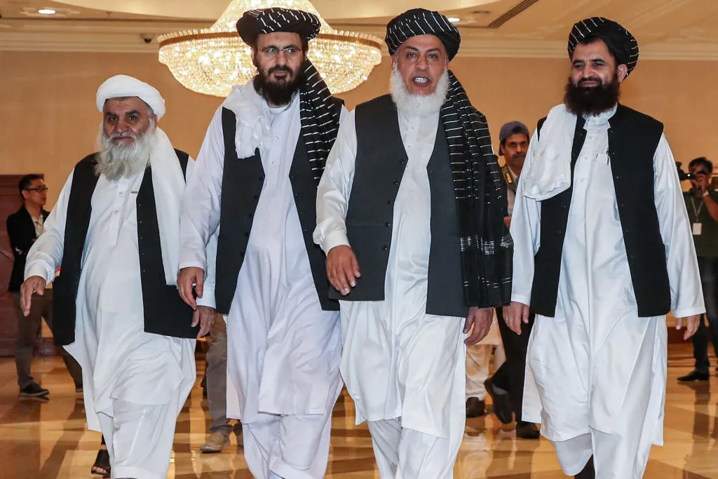 Representatives of the Taliban in Qatar last month for talks with Afghan political figures.