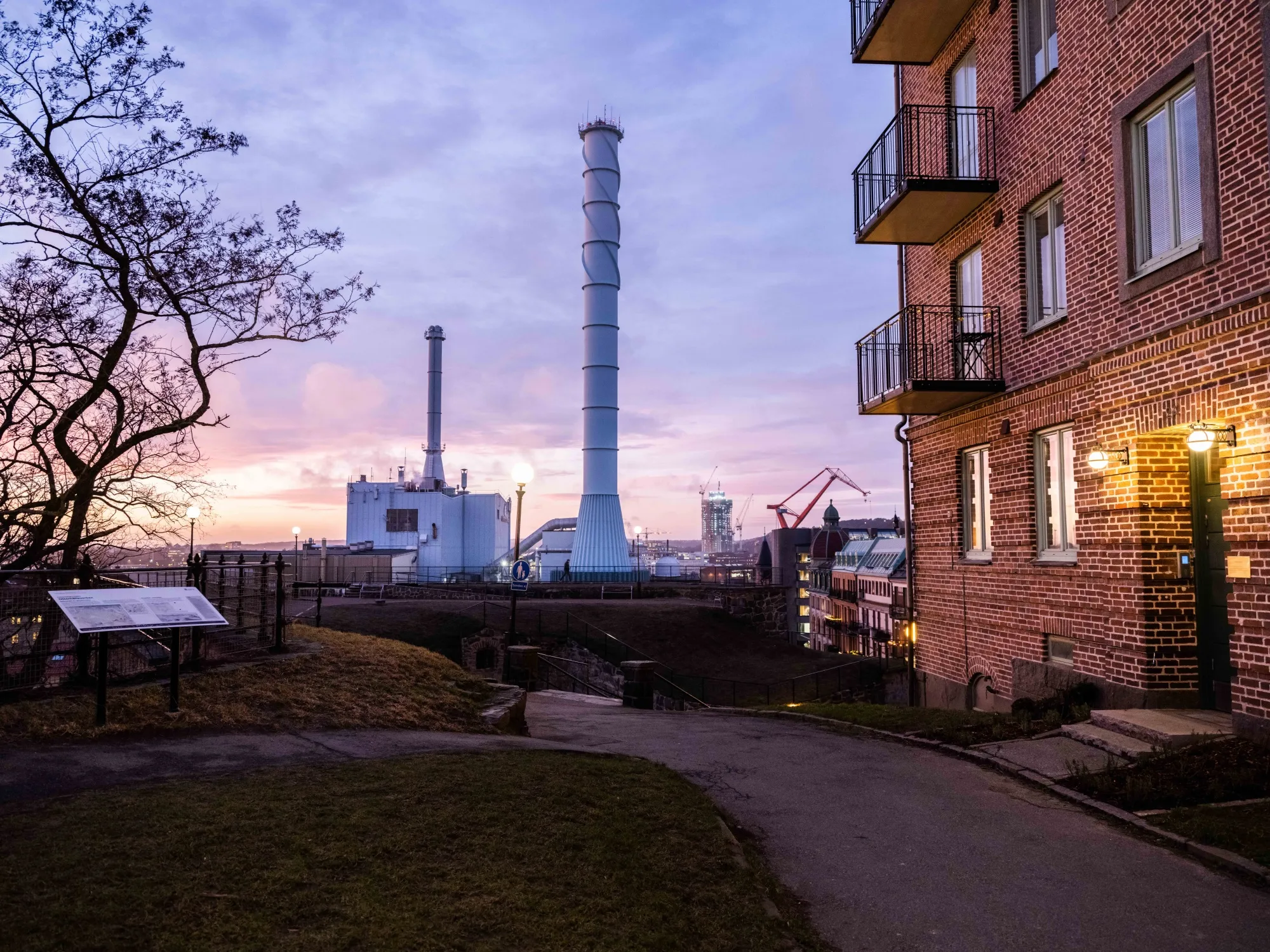 The Rosenlundsverket power plant, operated by Goteborg Energi AB, in Gothenburg, Sweden.&nbsp;