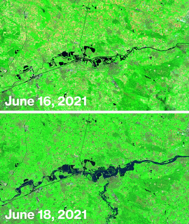şununla ilgilidir: Uydular İklim Değişikliğinin Nehirleri İncelttiğini, Buzulları Sildiğini Gösteriyor