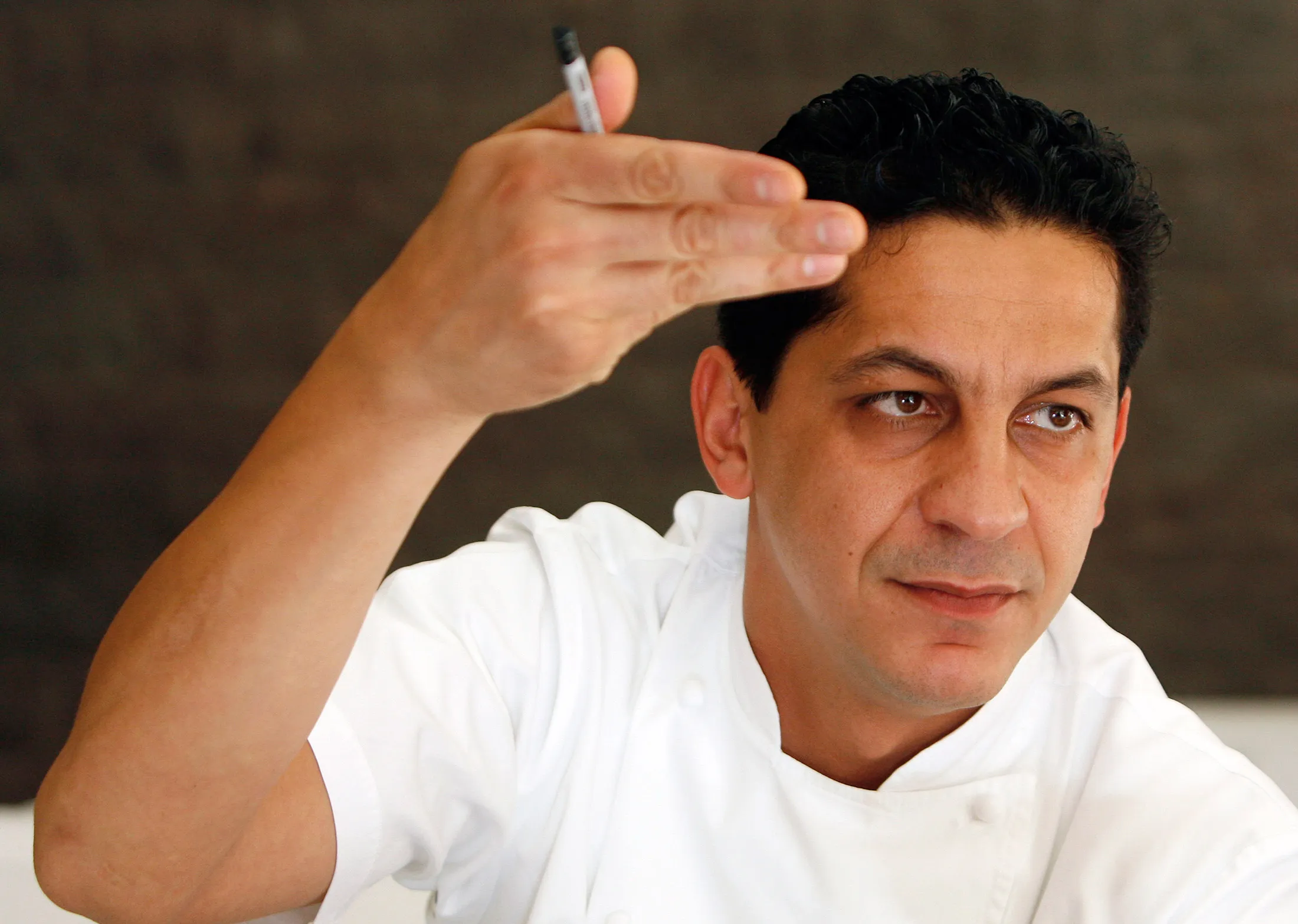 Francesco Mazzei, the Italian chef-patron at L’Anima
