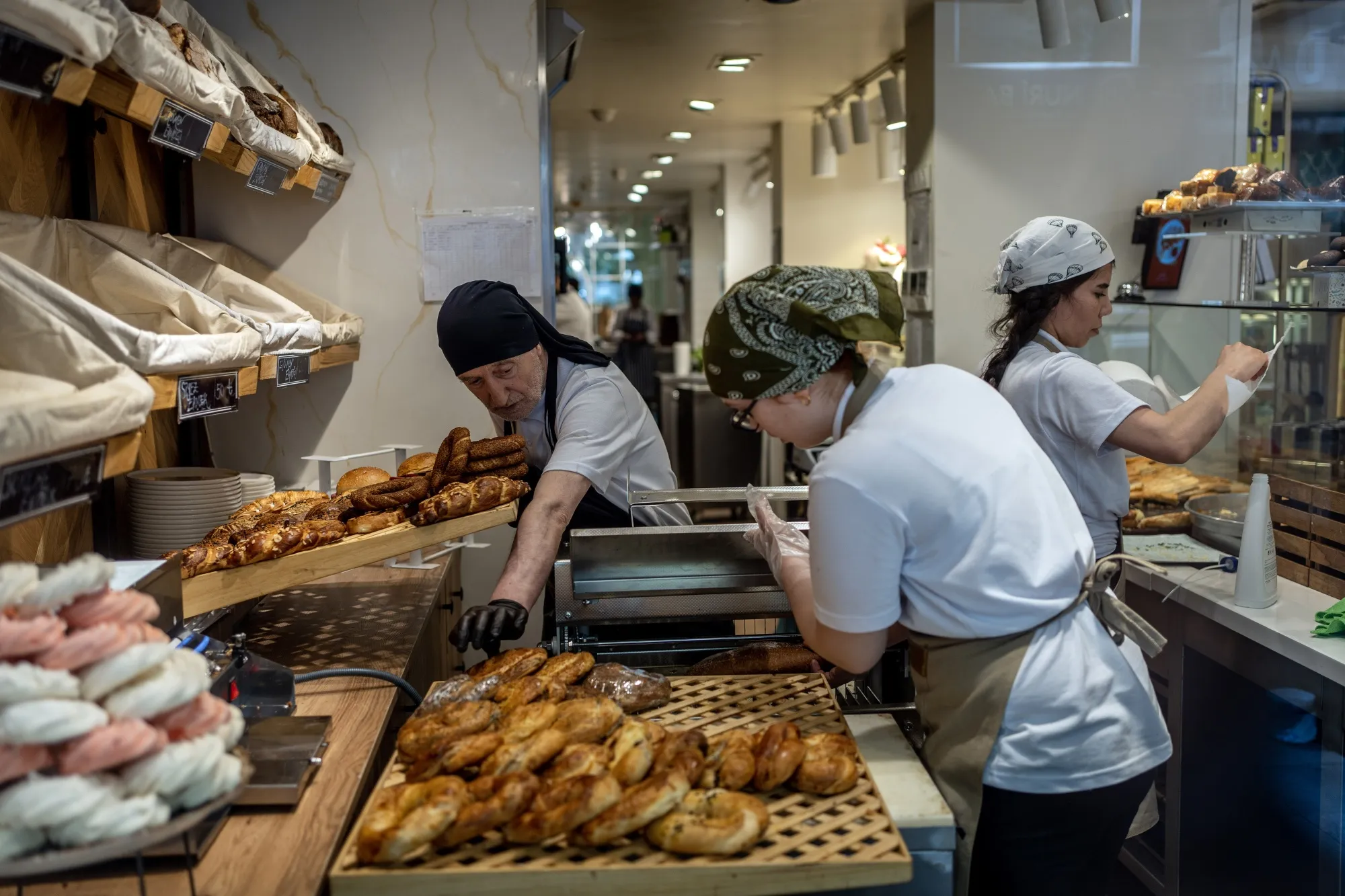A bakery in Instanbul.
