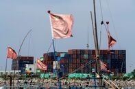 Yangshan Deepwater Port in Shanghai as Europe on Alert for Cheap Chinese Imports