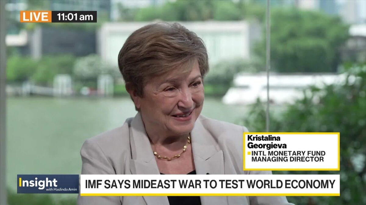 IMF's Georgieva on Mideast Oil Shock