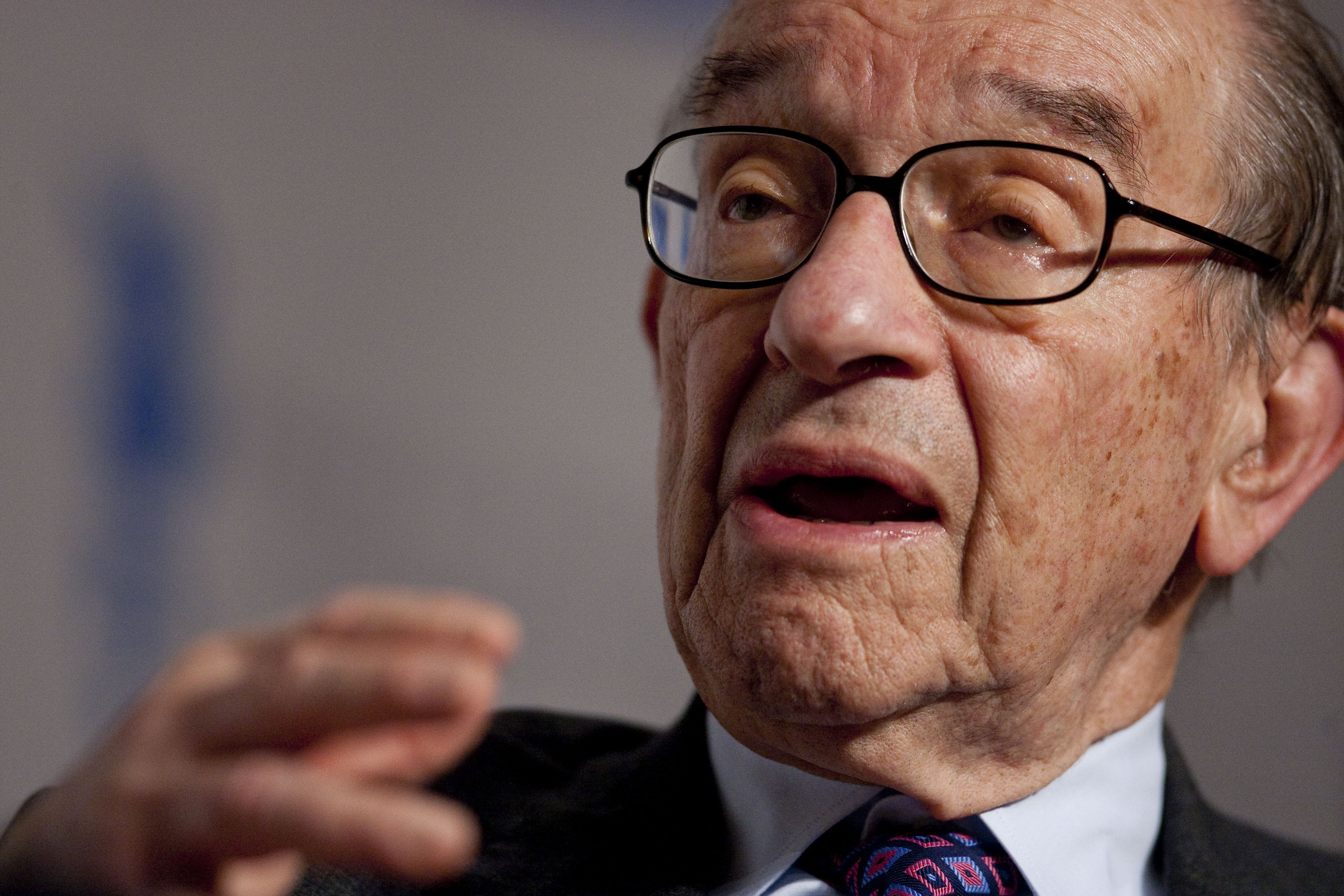 Former Federal Reserve Chairman Alan Greenspan.
