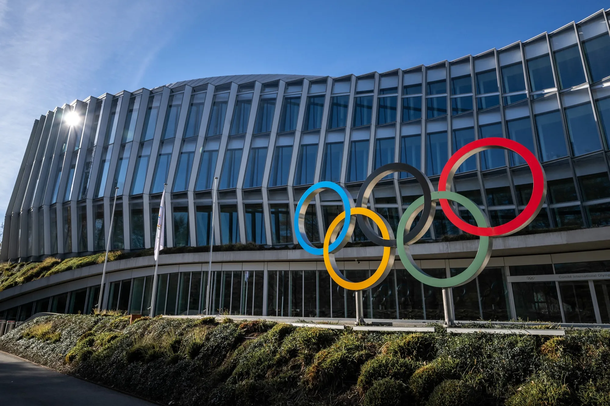 The International Olympic Committee headquarters in Lausanne, Switzerland.