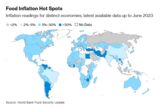 Food Inflation Is Still High Around the World