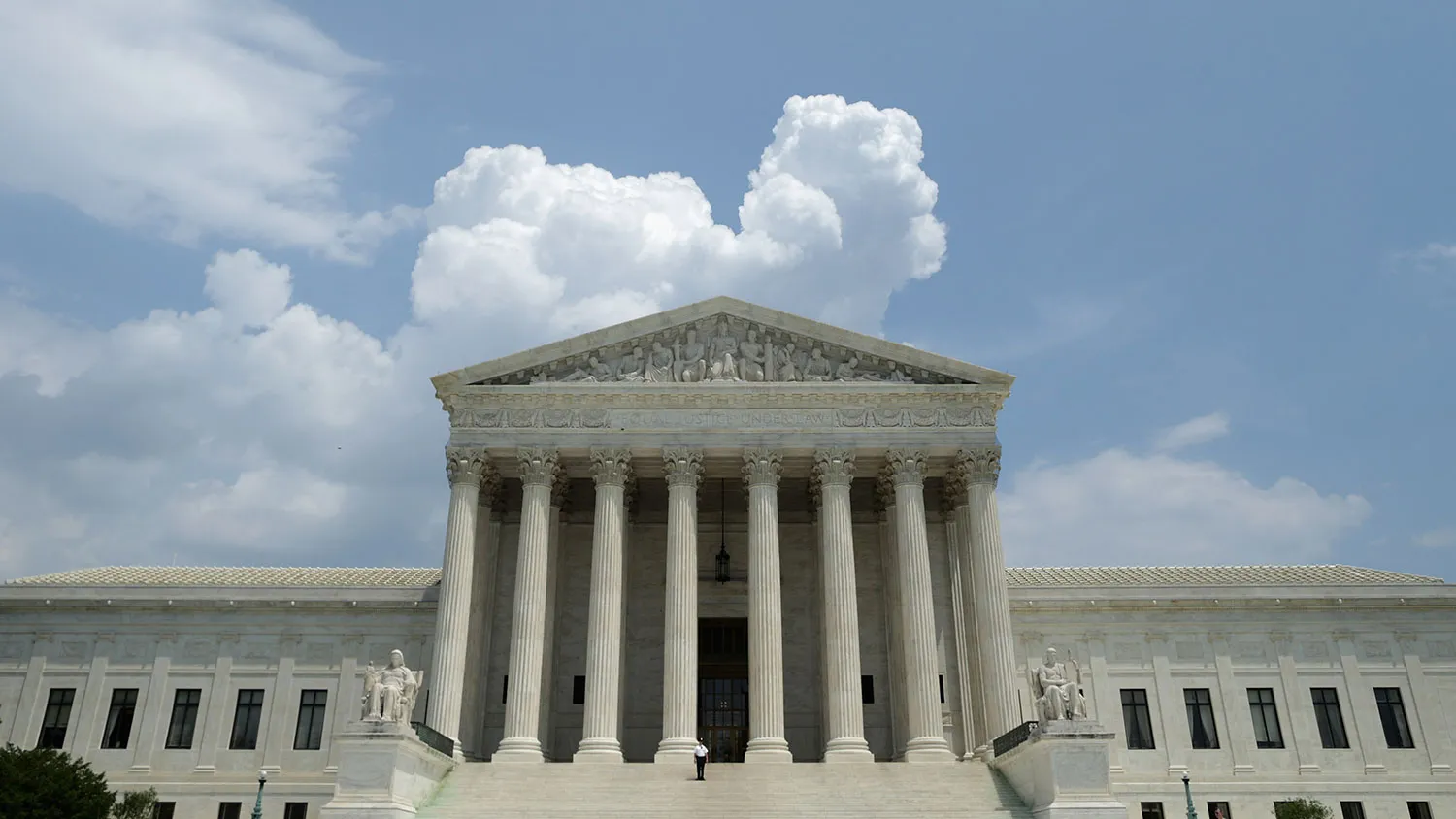 The United States Supreme Court is pictured on May 27, 2014, in Washington.

