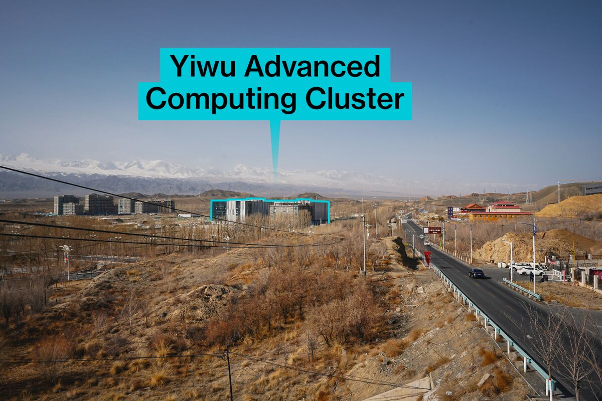 An analysis finds Chinese firms aim to buy 115K+ US-sanctioned Nvidia H100 and H200 chips for 39 data centers across China's western deserts, mostly in Xinjiang (Bloomberg)