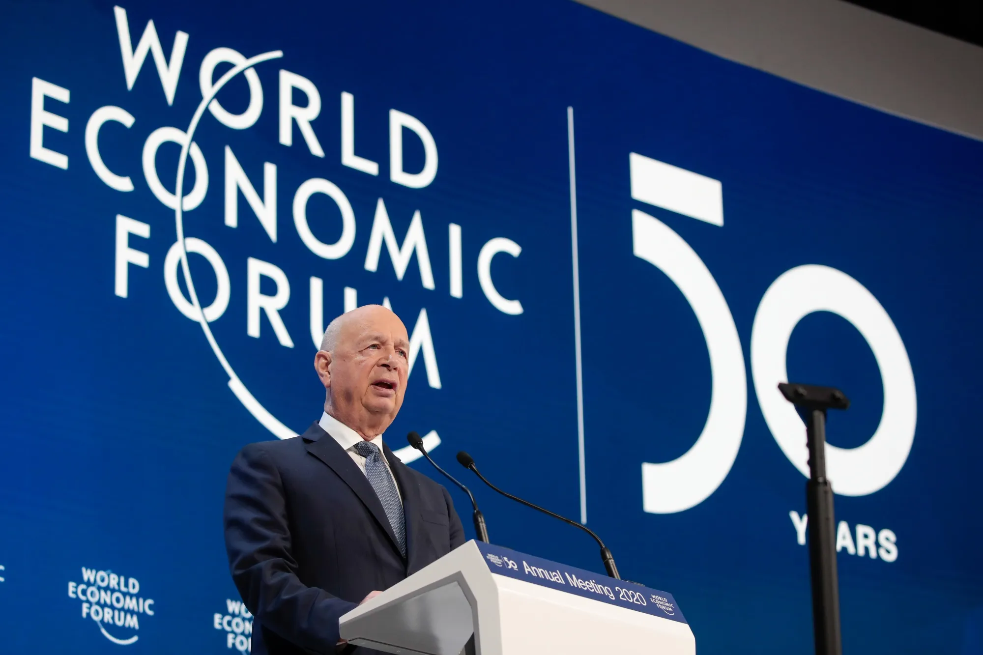 WEF Founder Klaus Schwab Steps Down After Over 50 Years - Bloomberg