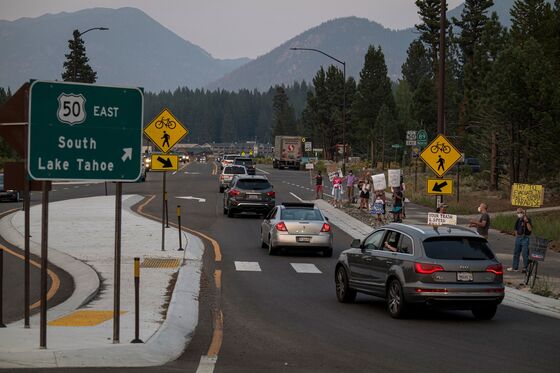 Work-Anywhere Shift Has Wealthy Tech Crowd Invading Lake Tahoe