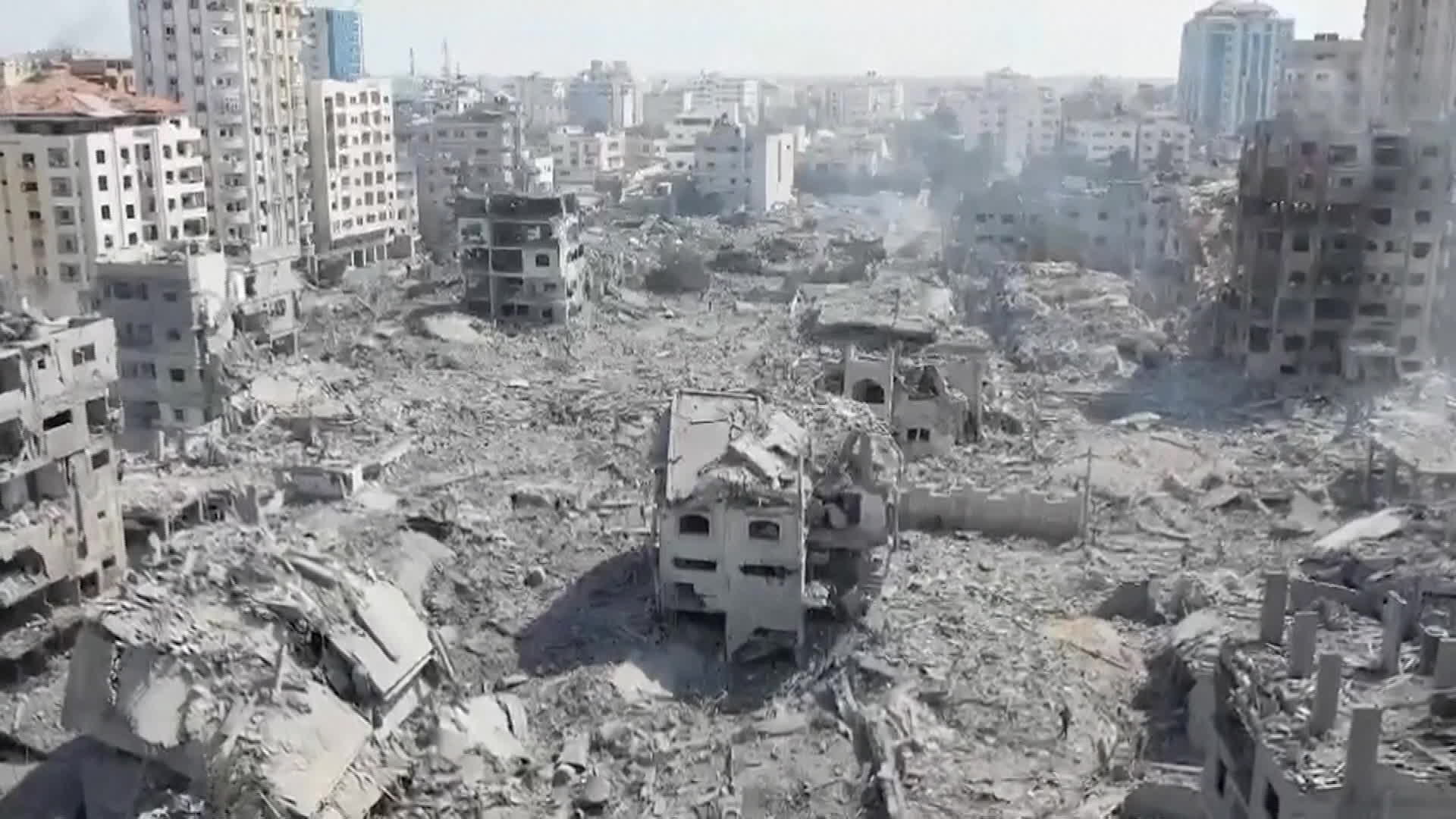 Watch Drone Footage of Devastated Gaza Strip Refugee Camp (Video ...