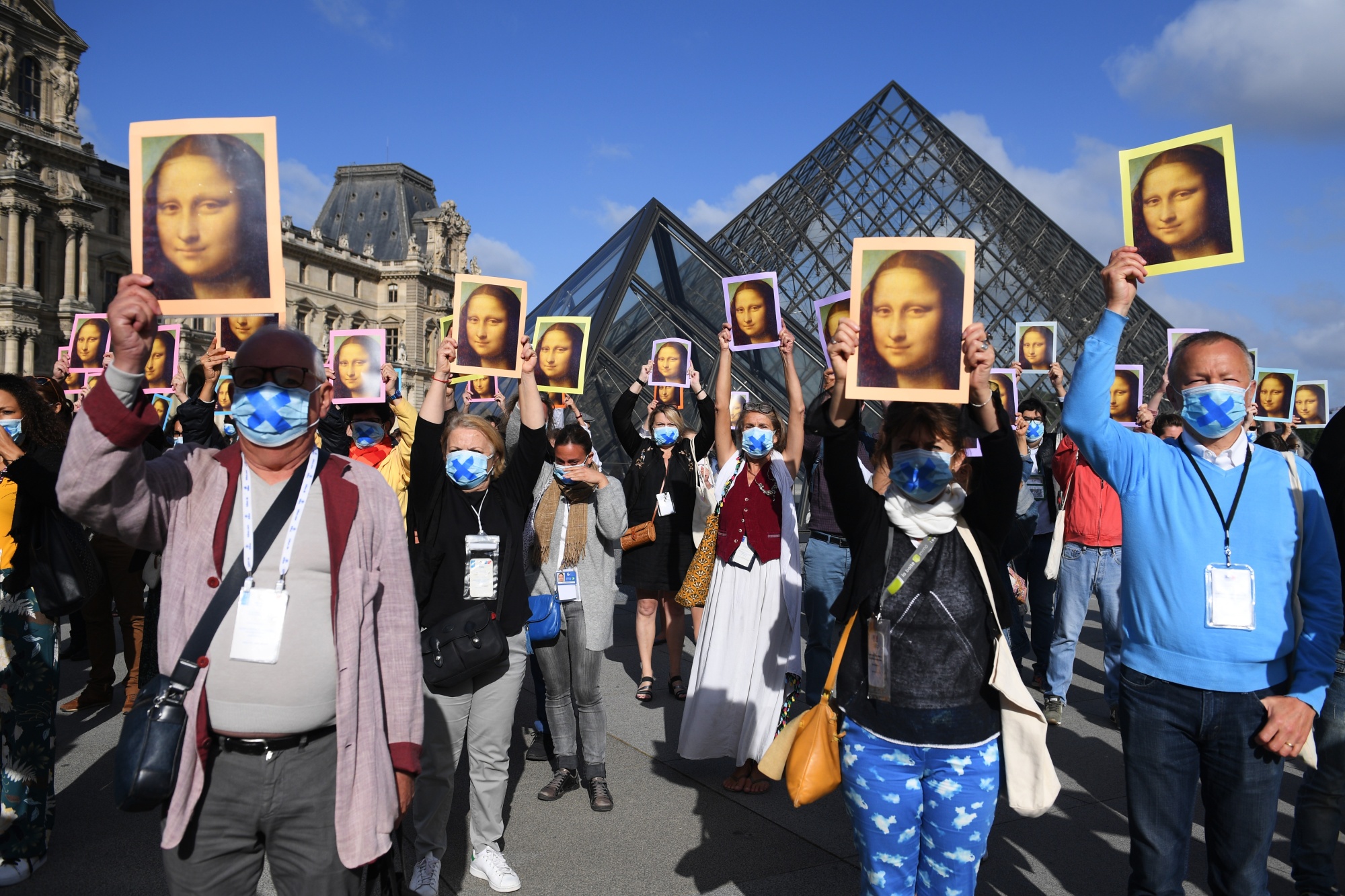 Le Louvre Museum Reopens To The Public