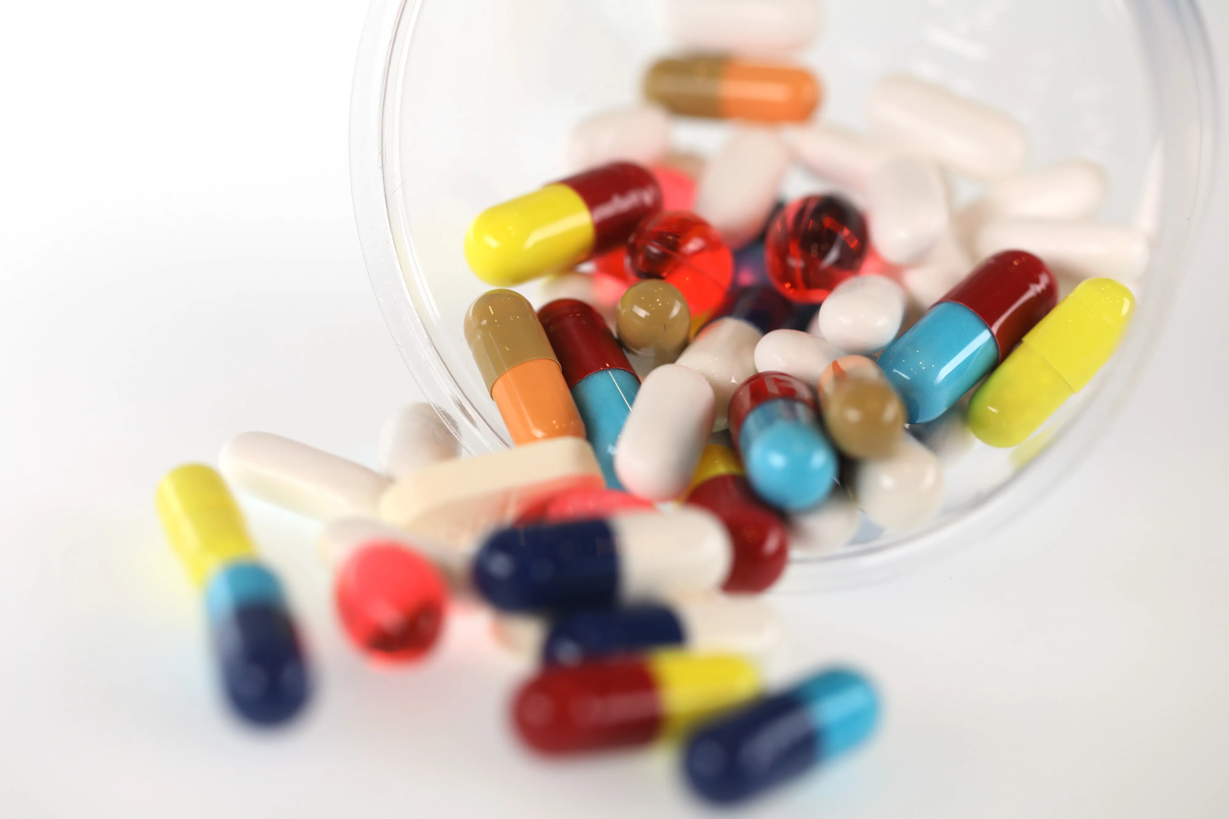 Brightly coloured pharmaceutical medication