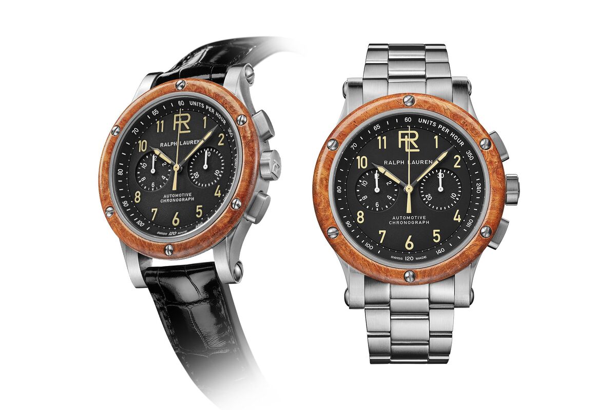 Ralph Lauren Automotive Chronograph Watch Uses Jaeger 