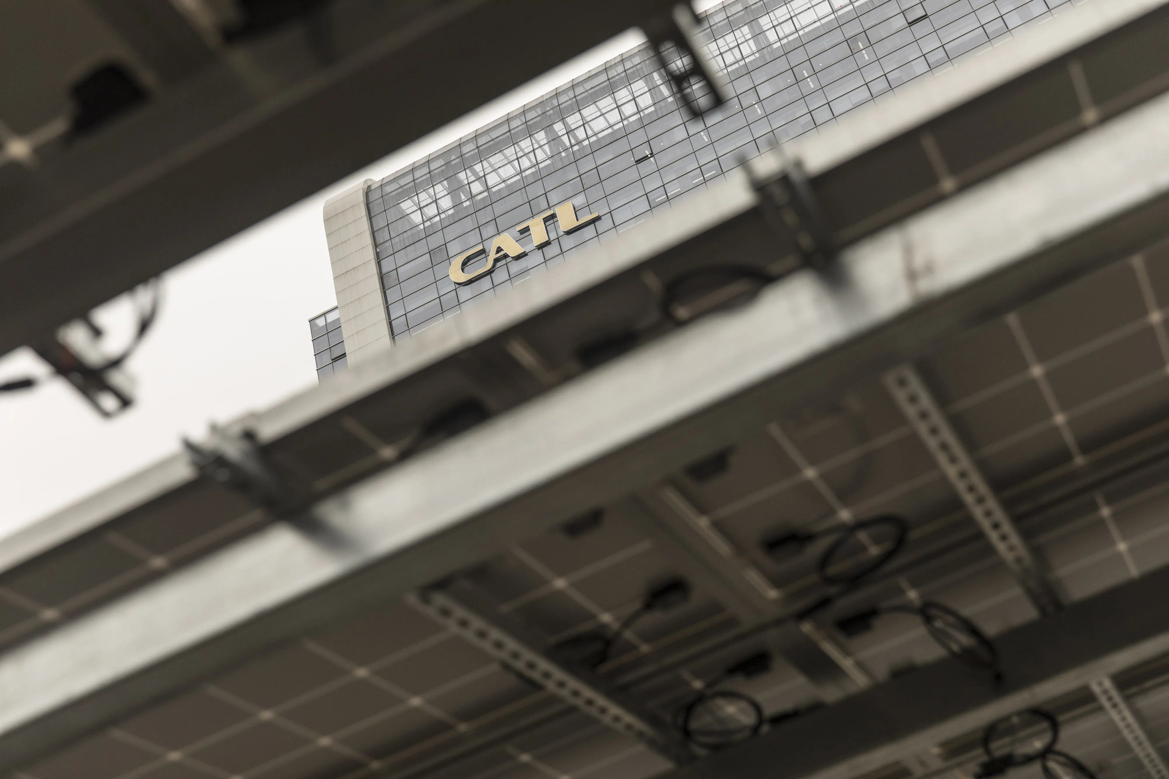CATL's headquarters and manufacturing complex in Ningde, Fujian Province, China.