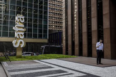 Brazil's Financial Heart In Sao Paulo Amid Central Bank Rate Decision