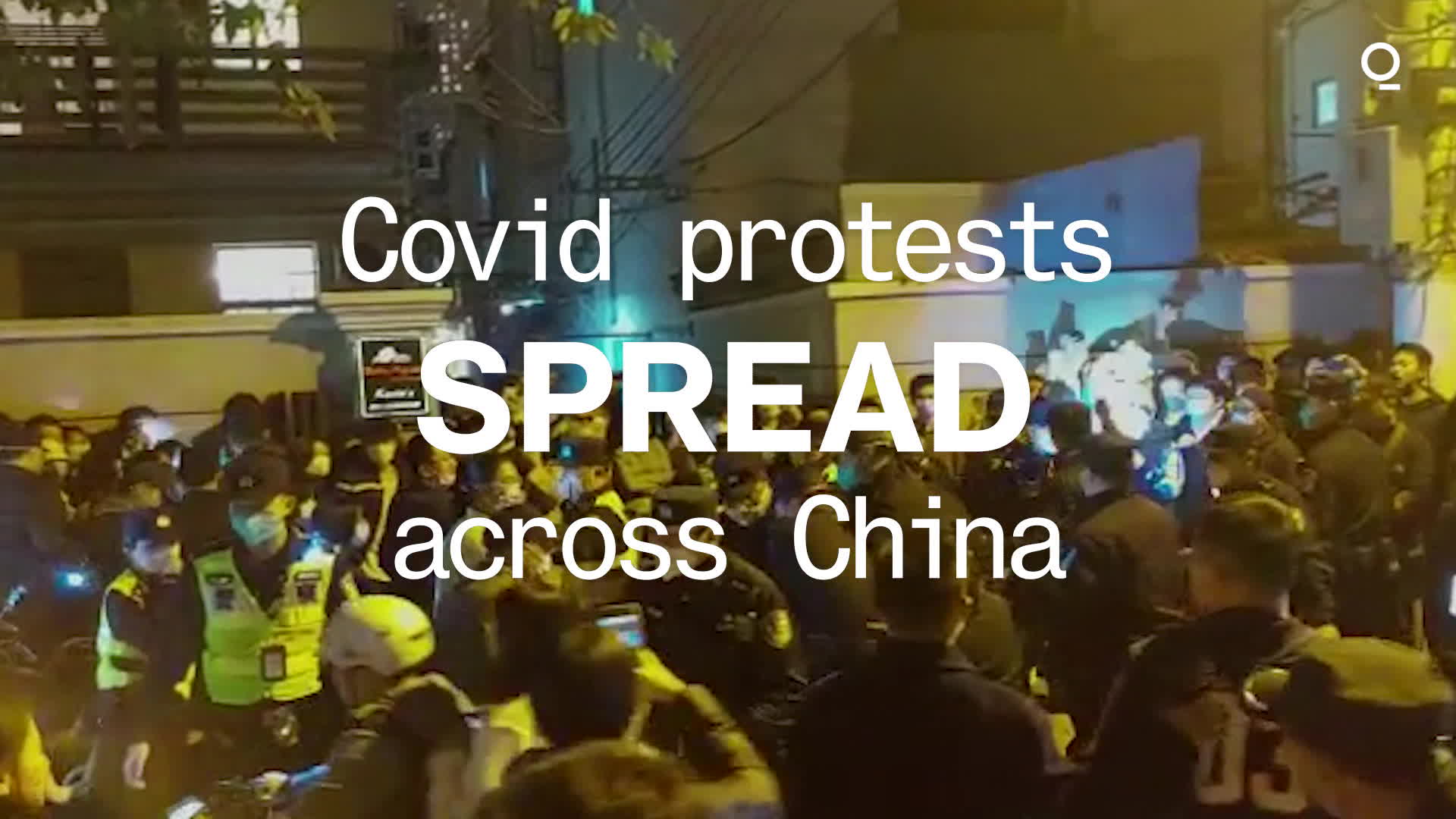 Watch Covid Protests Spread Across China - Bloomberg