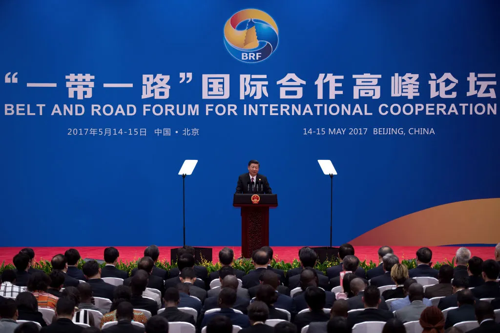 The new Silk Road.&nbsp;