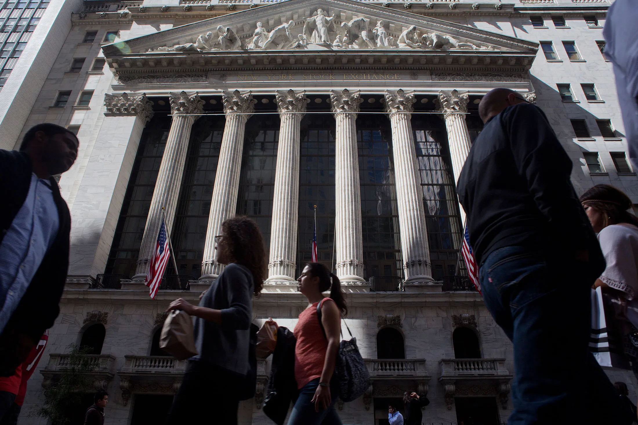 The New York Stock Exchange
