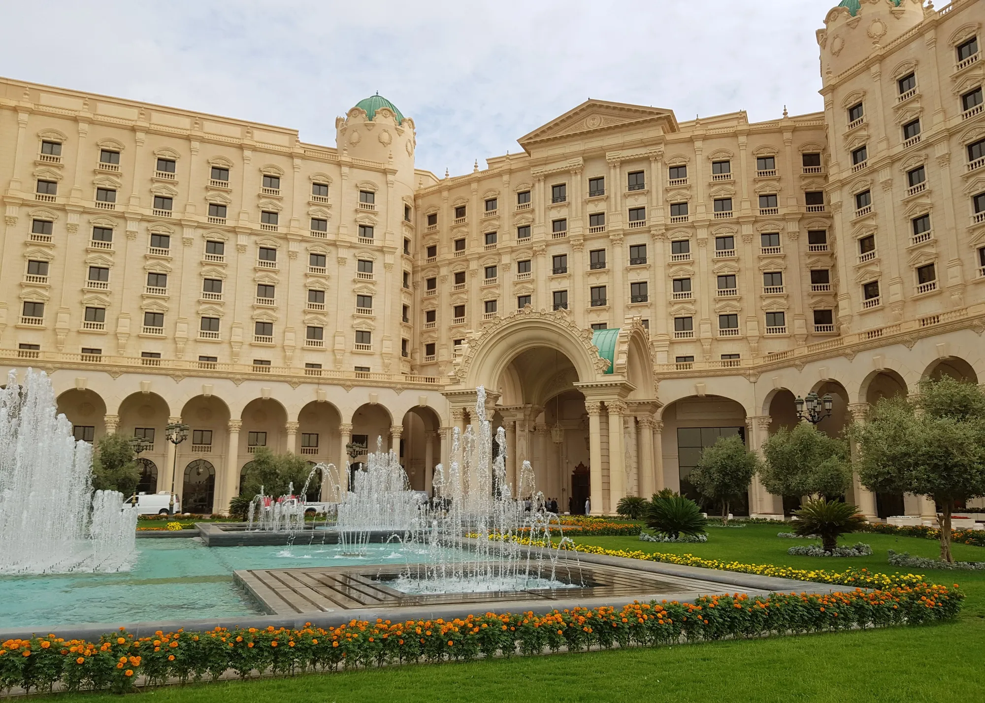 Ritz Carlton Hotel in Riyadh, Saudi Arabia.