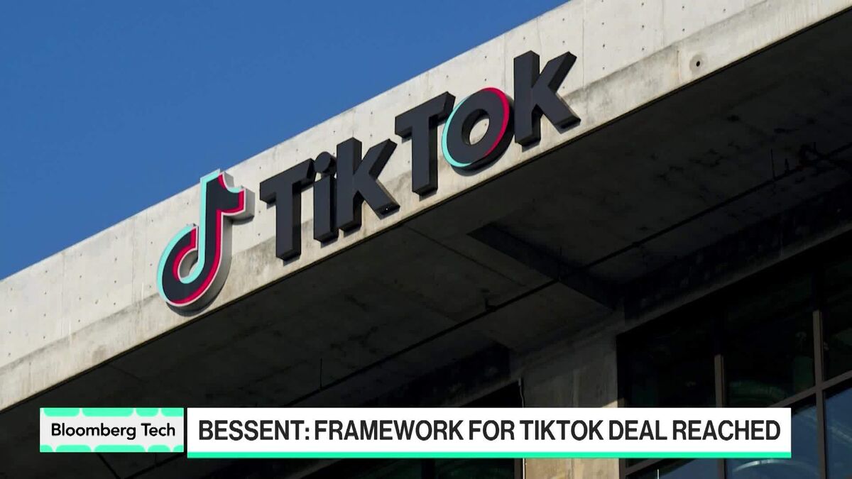 US, China Reach TikTok Deal Framework Says Bessent