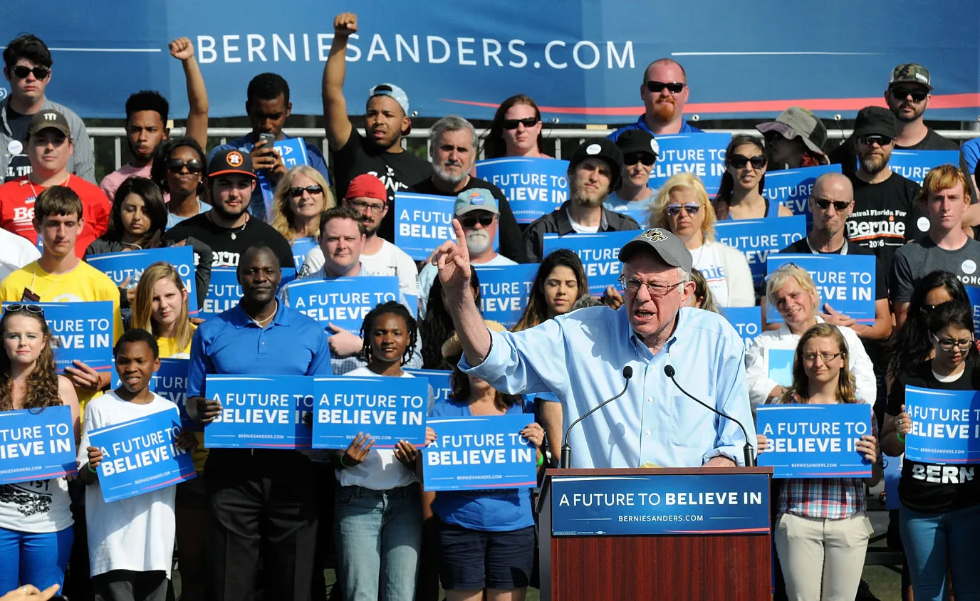 Bernie Sanders Campaigns In Florida Ahead Of Primary