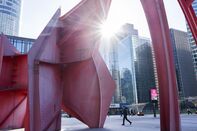The La Defense business district in Paris.