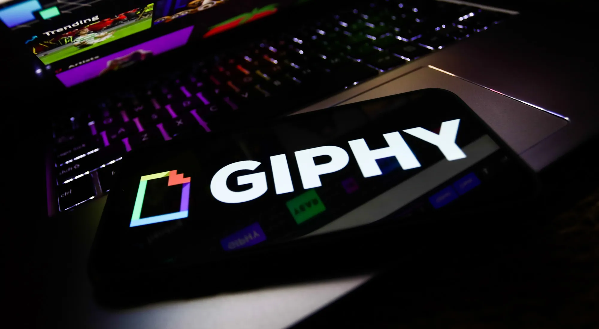 Giphy And Meta Photo Illustrations