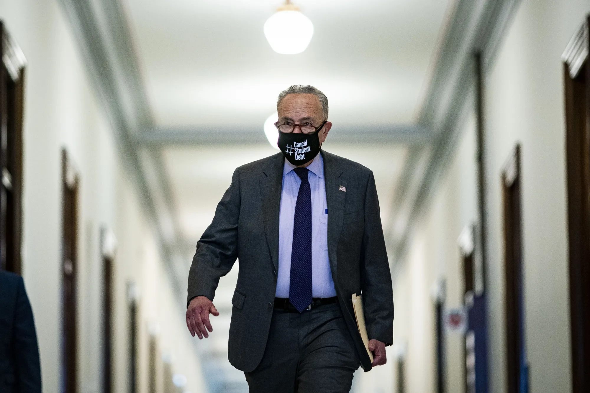 Senate Majority Leader Chuck Schumer,&nbsp;on Capitol Hill in Washington, D.C., on&nbsp;May 11.&nbsp;