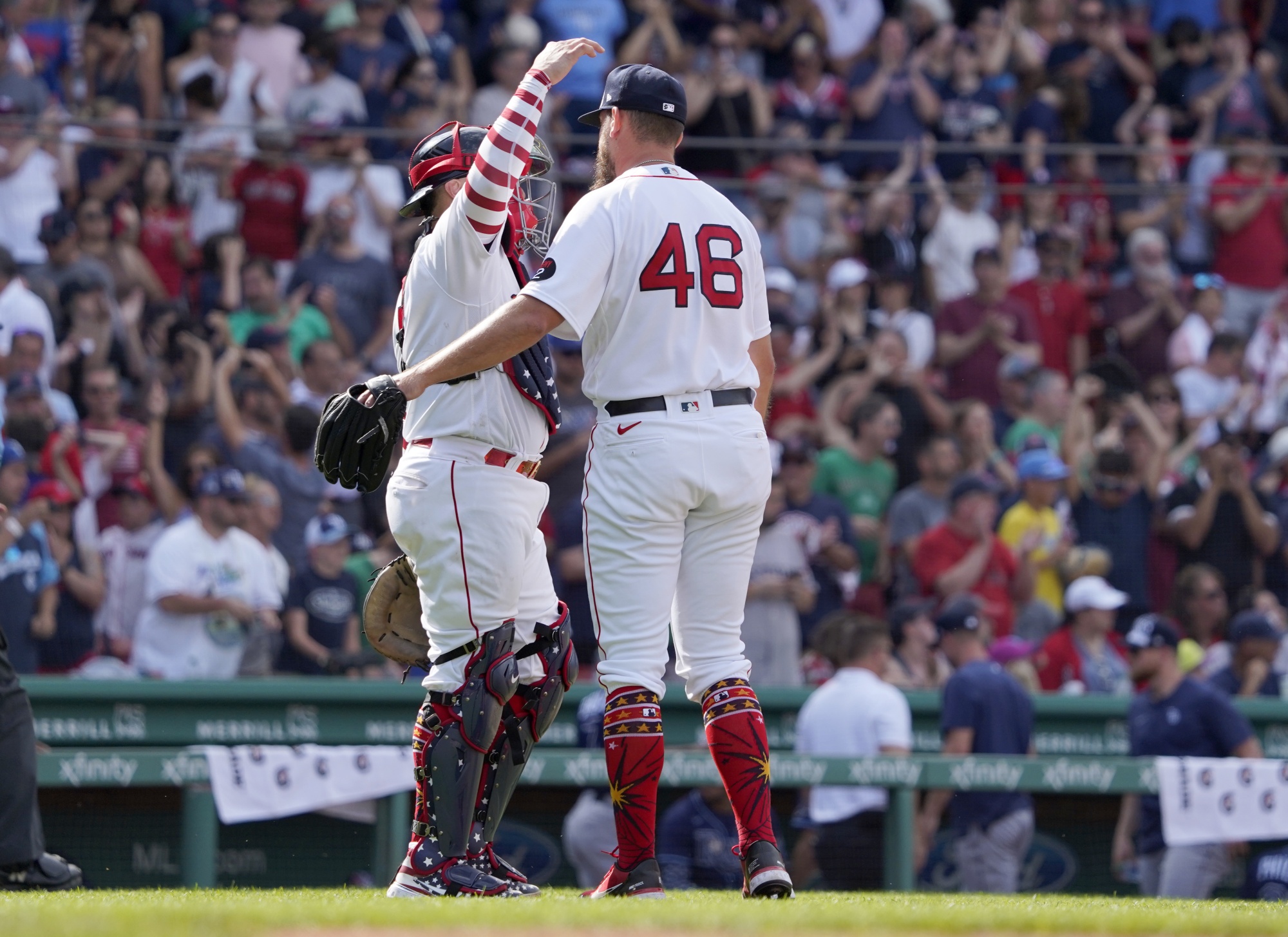 Monday was a shot in the arm for Red Sox in more ways than one
