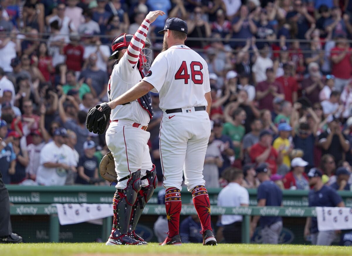 Red Sox 8th Straight Fourth of Beat Rays 4-0 - Bloomberg