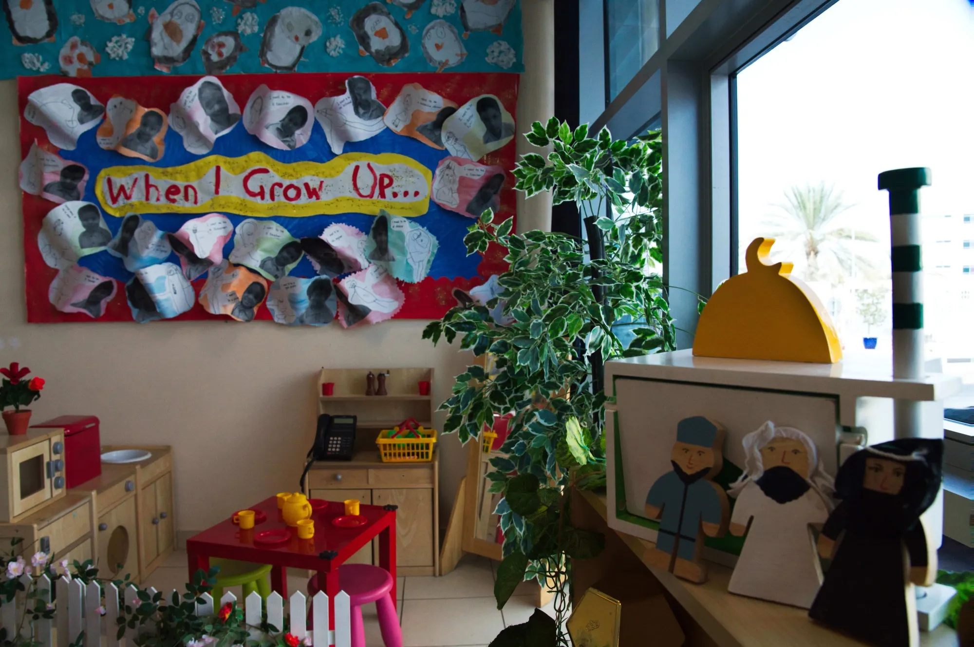 Inside a GEMS Wellington Academy in Dubai.