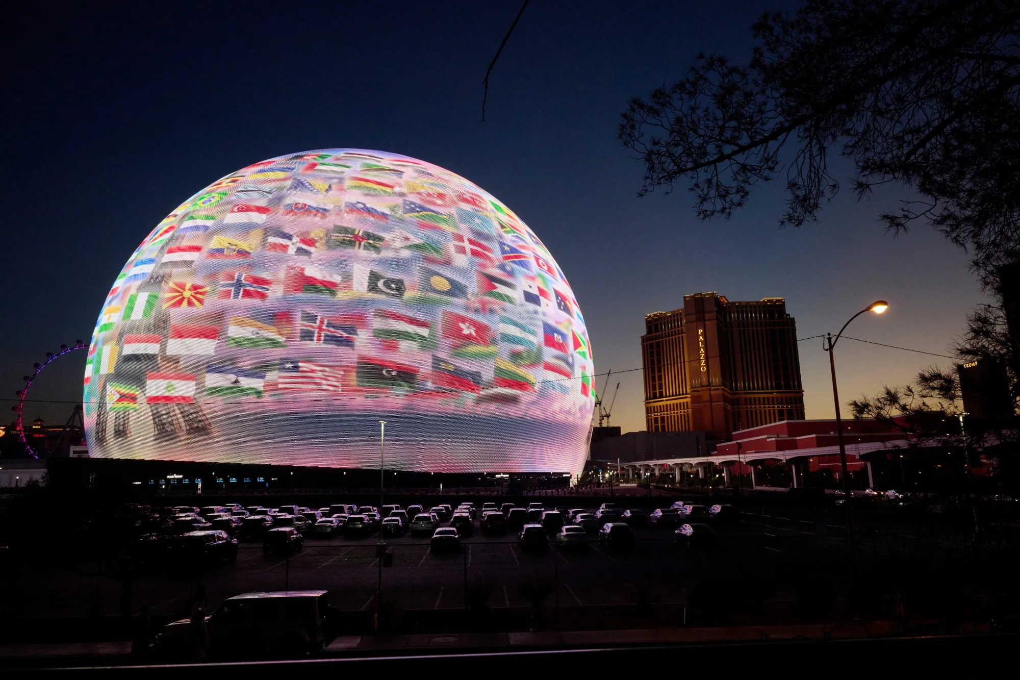 The Sphere in Las Vegas, Nevada, US, on Wednesday, July 31, 2024.&nbsp;