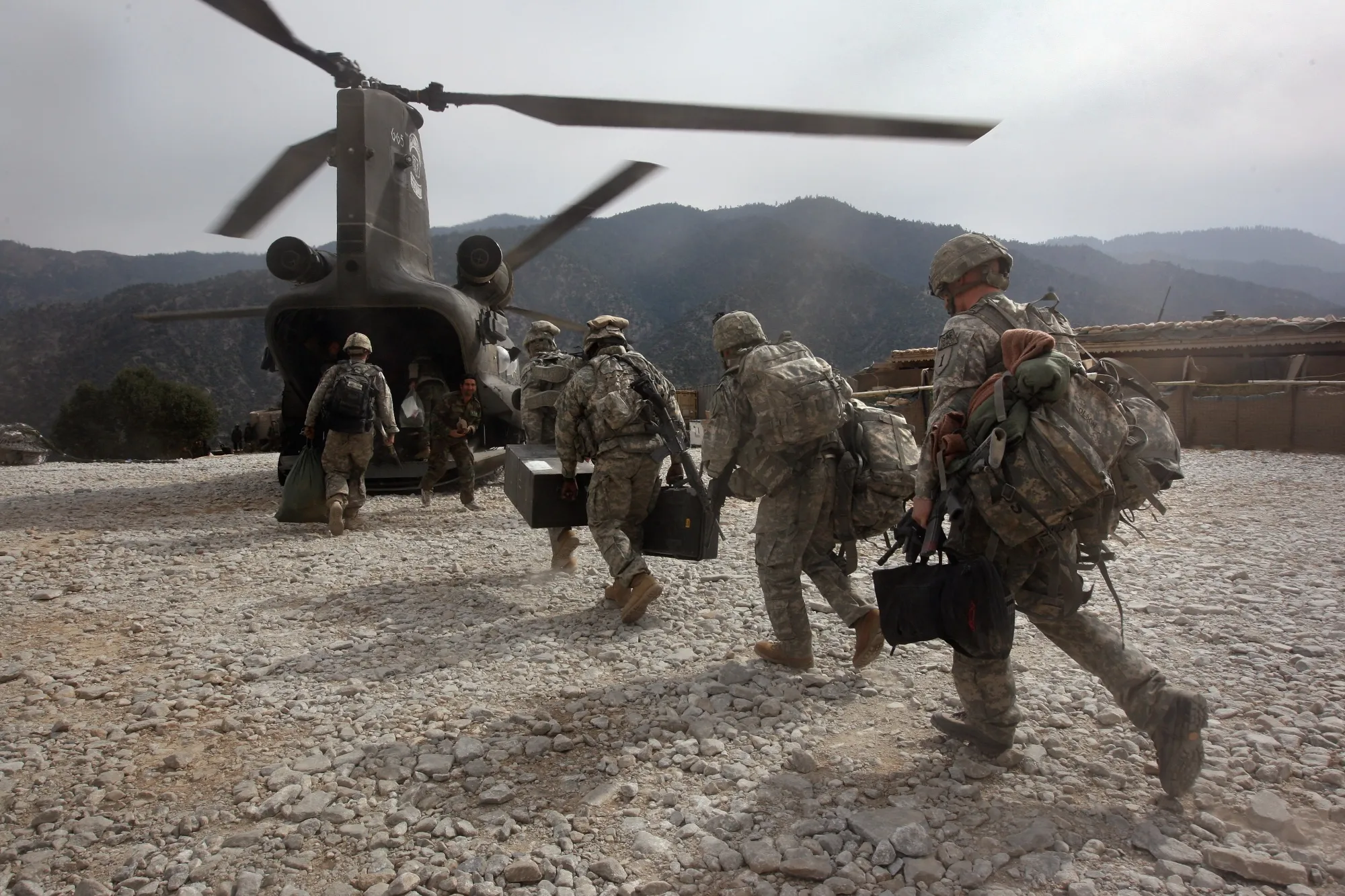 U.S. And Afghan Forces Battle Taliban In Kunar Province