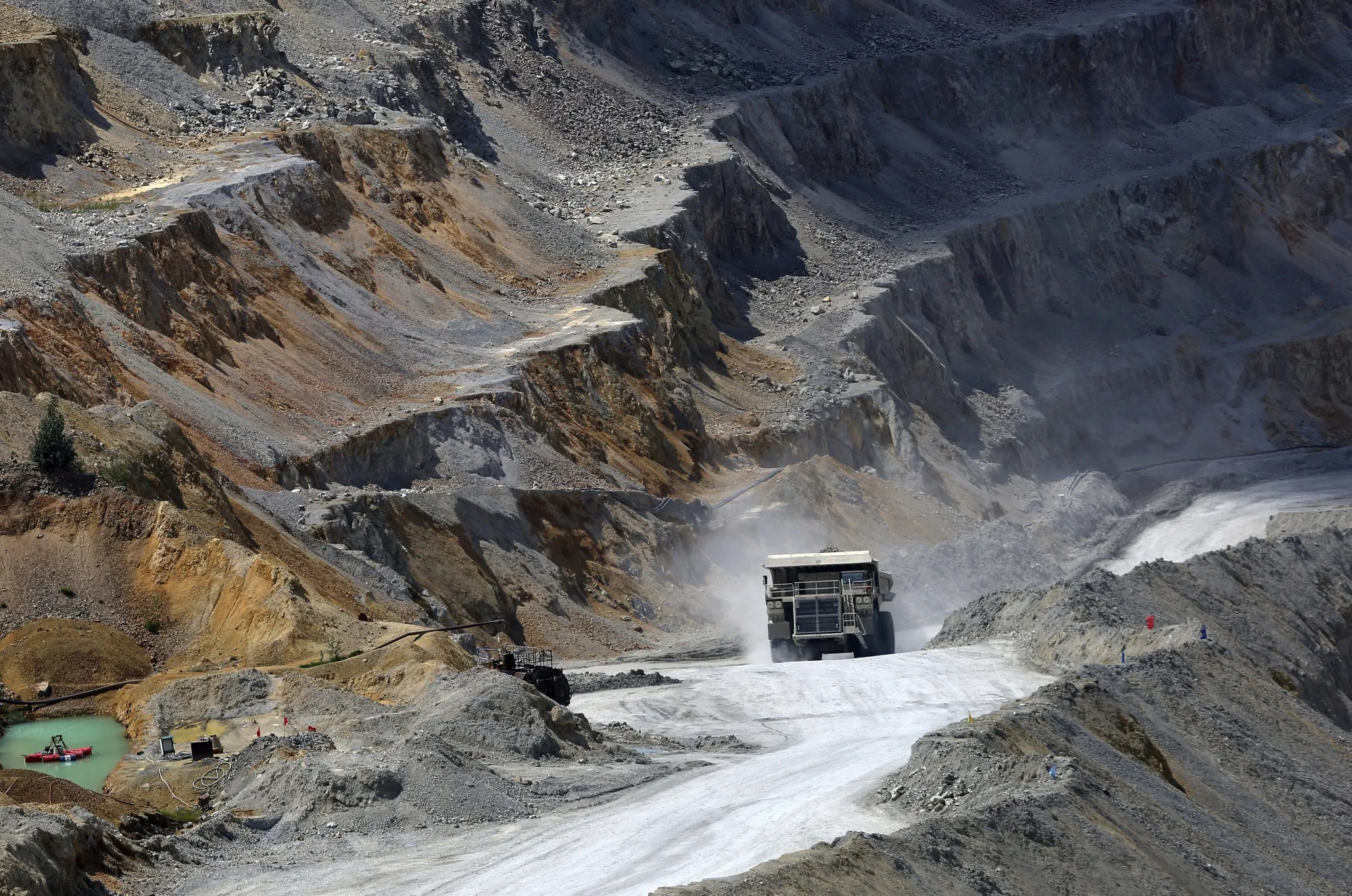 China's Zijin Mining Group Open Pit Copper Mines 