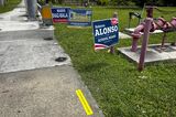 Voters Cast Ballots In The Florida Primary 