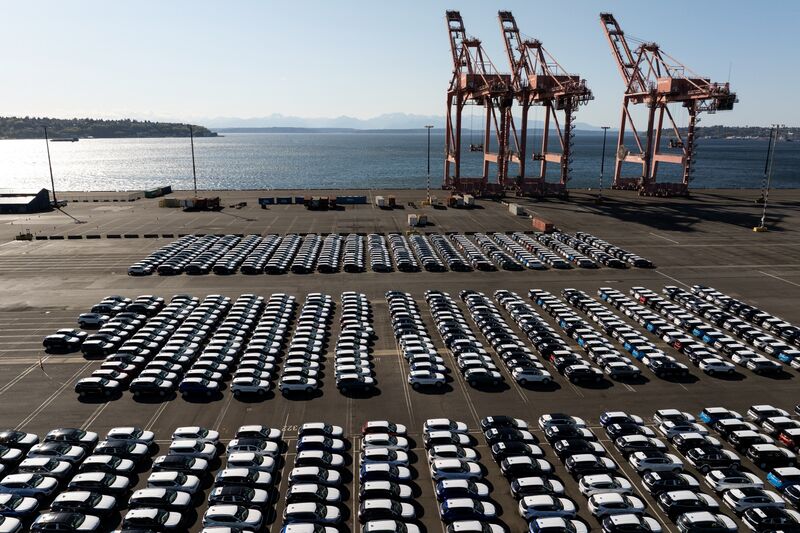 Operations At The Port Of Seattle Amid Trump's Trade War