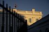 The White House stands in Washington, D.C., U.S., on Wednesday, Jan. 8, 2020. President Donald Trump backed away from the precipice of war with Iran after the Islamic Republic attacked U.S. bases in Iraq with a barrage of missiles the Pentagon believes was intended to cause no casualties.