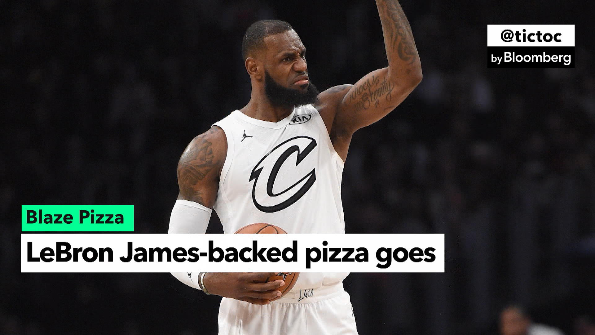 LeBron James-Backed Pizza Chain to Expand Outside North America