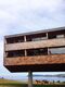 The hotel’s elevation above the ground allows for long views to the land- and seascapes beyond.