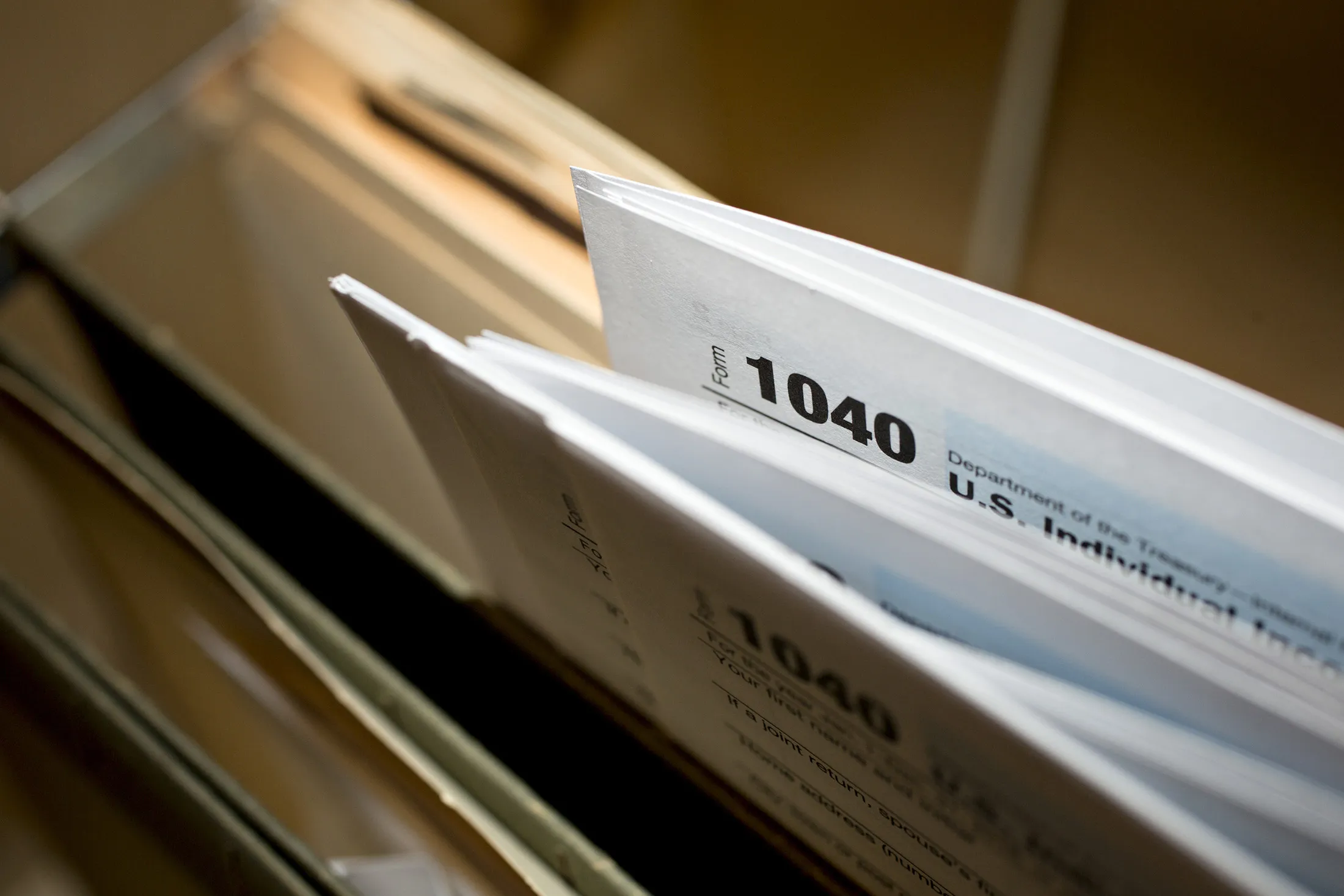 1040 Individual Income Tax forms for the 2016 tax year.
