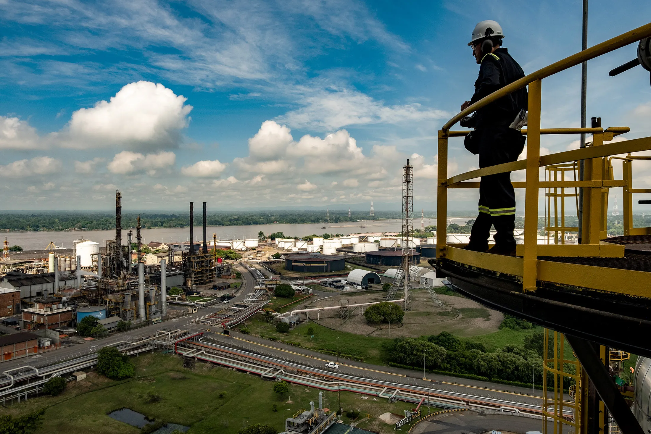 Ecopetrol’s Barrancabermeja refinery in Santander Department.