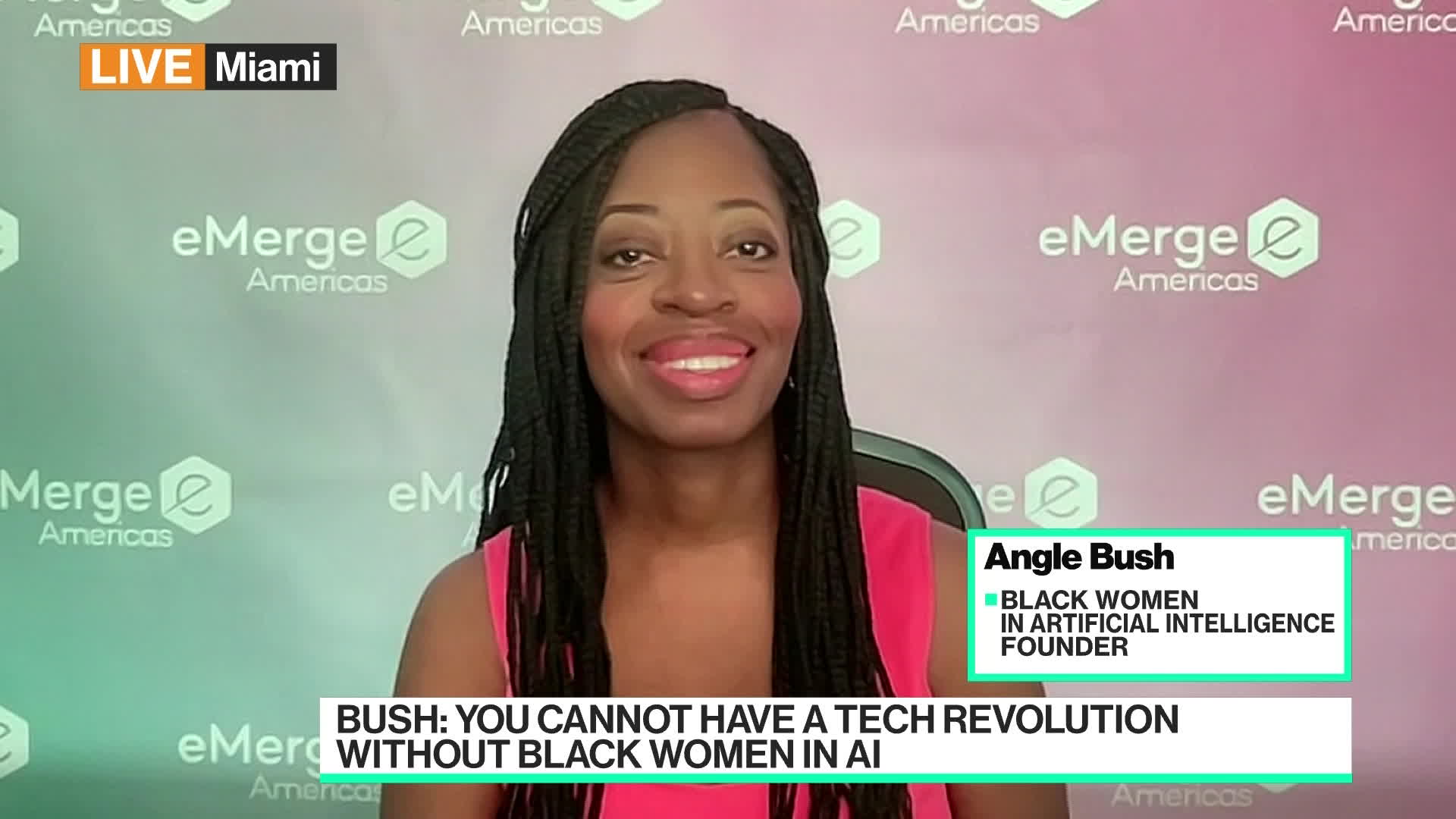 Watch Black Women in AI Founder on Need for Diversity - Bloomberg