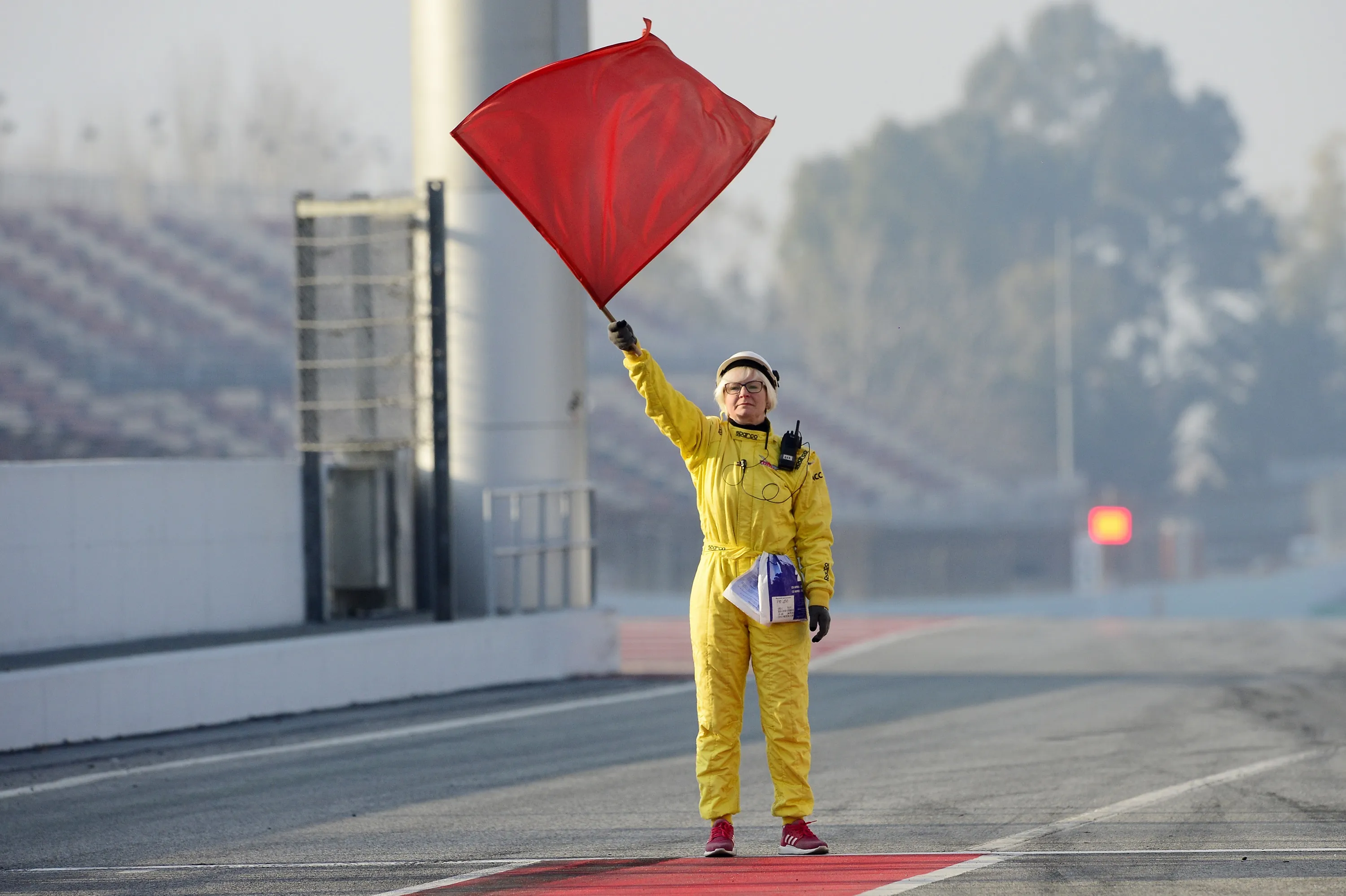 Raising the red flag.