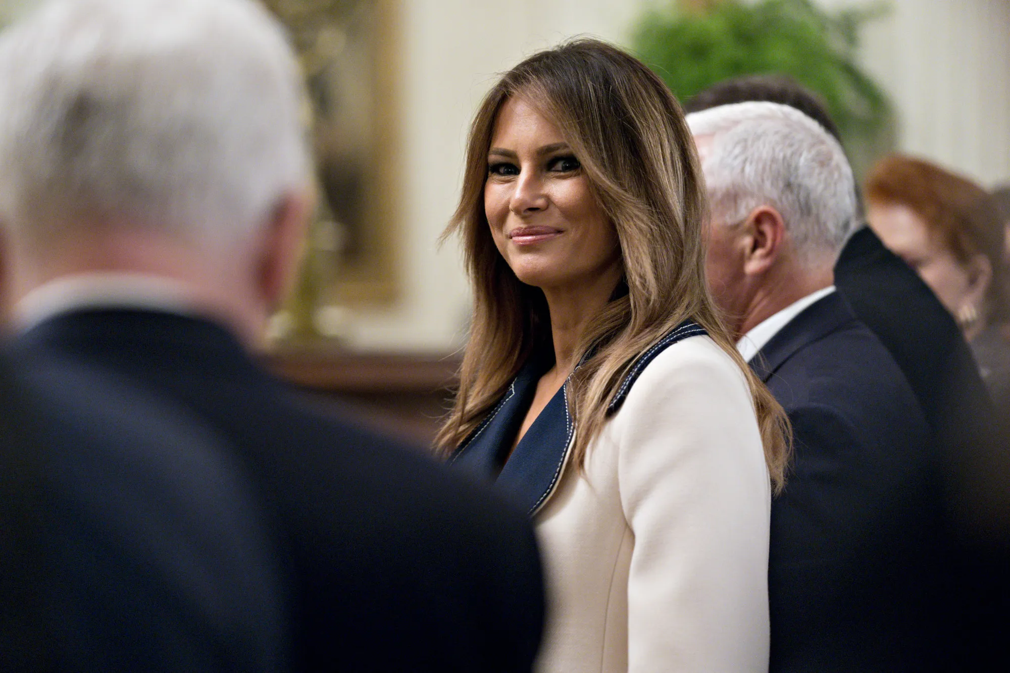 First lady Melania Trump.