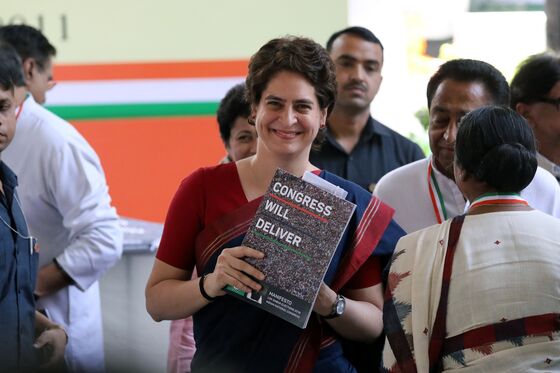 India Congress Party Pins Revival on Women in Key State Poll