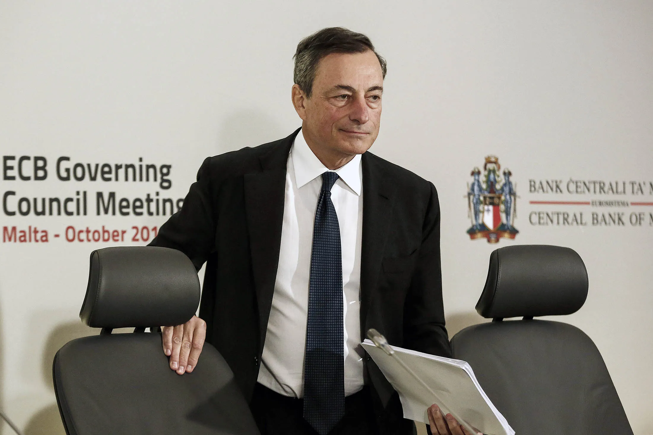 European Central Bank President Mario Draghi
